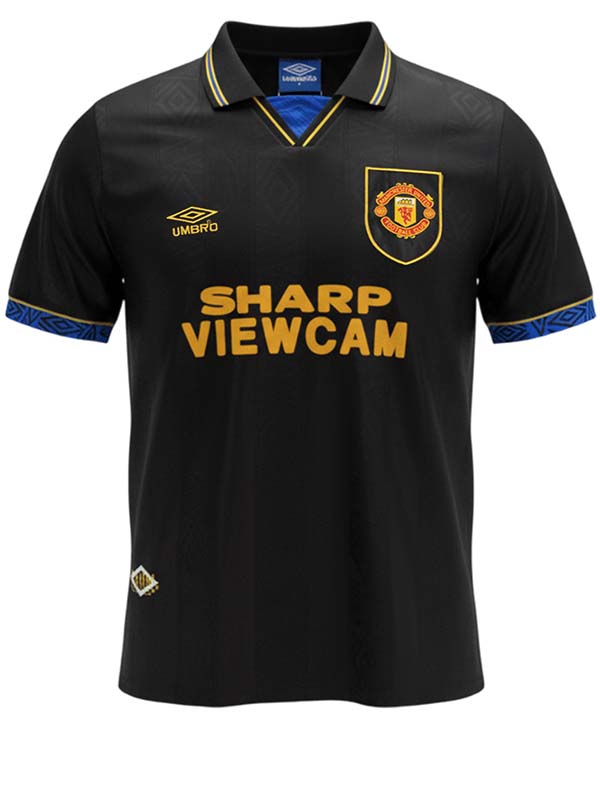 Manchester united third jersey mens retro shirt 1993-1994